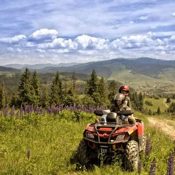 Leisure activities in the Carpathian Mountains - Travel ATV