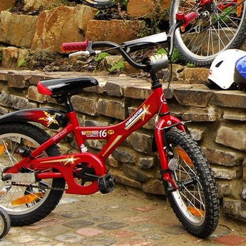 Children's bicycles and cycling - are essential components of family fun