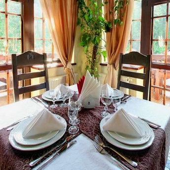 Dinning in the Carpathians