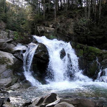 Kamyanka Waterfall Carpathians