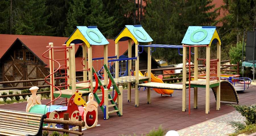 Outdoors Playground in the Carpathians, Vezha Vedmezha