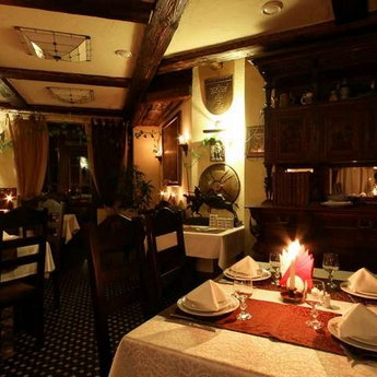 Trapezna Restaurant at night