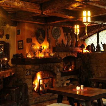 Barloga, a cozy bar in the Carpathians