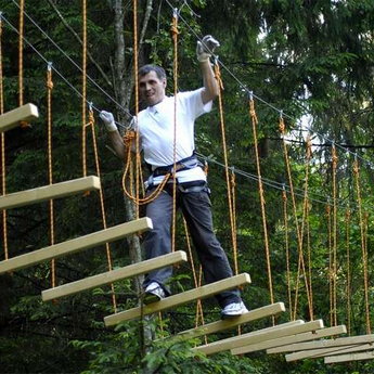 The largest rope park in the Carpathians